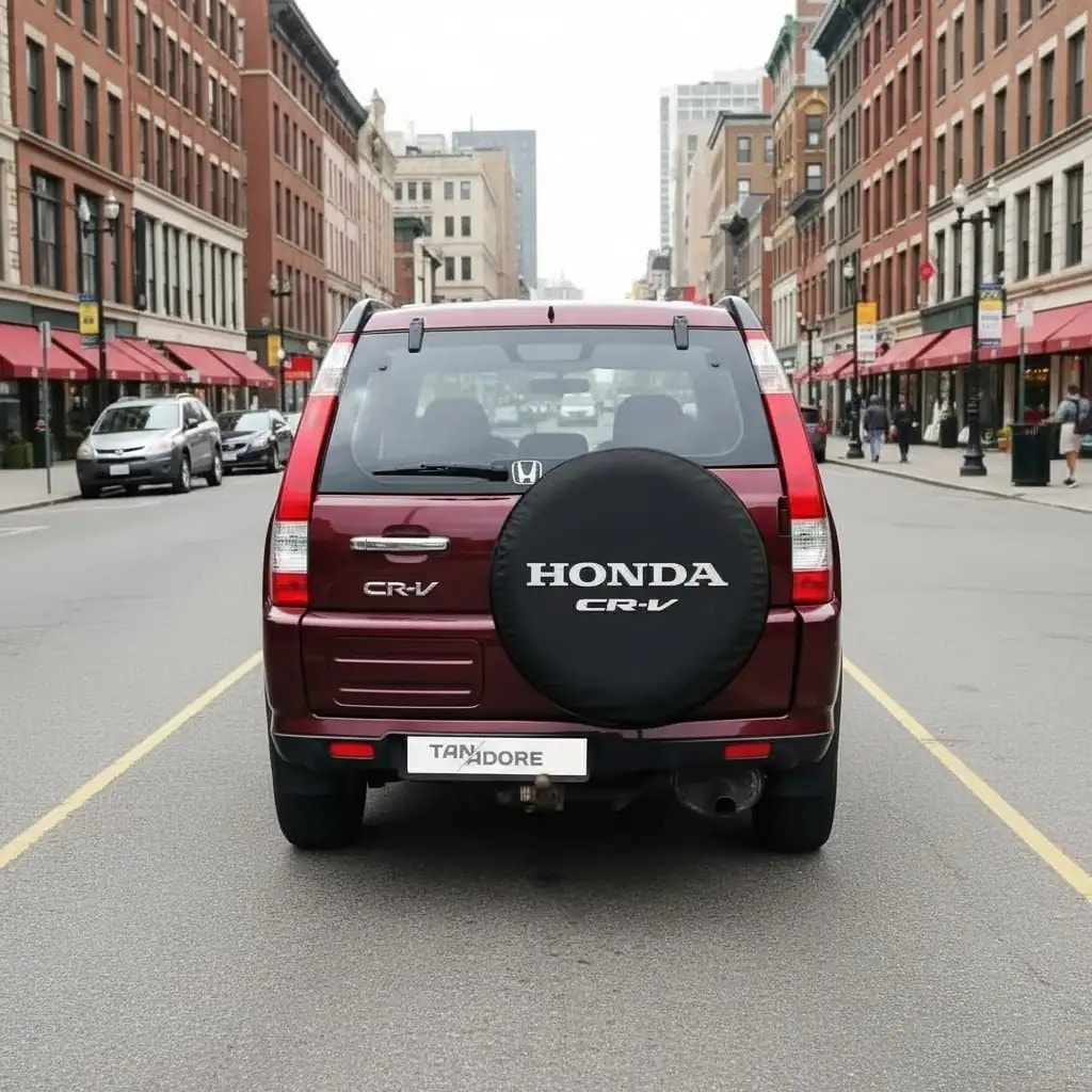 Honda CR-V Logo Spare Wheel Tire Cover